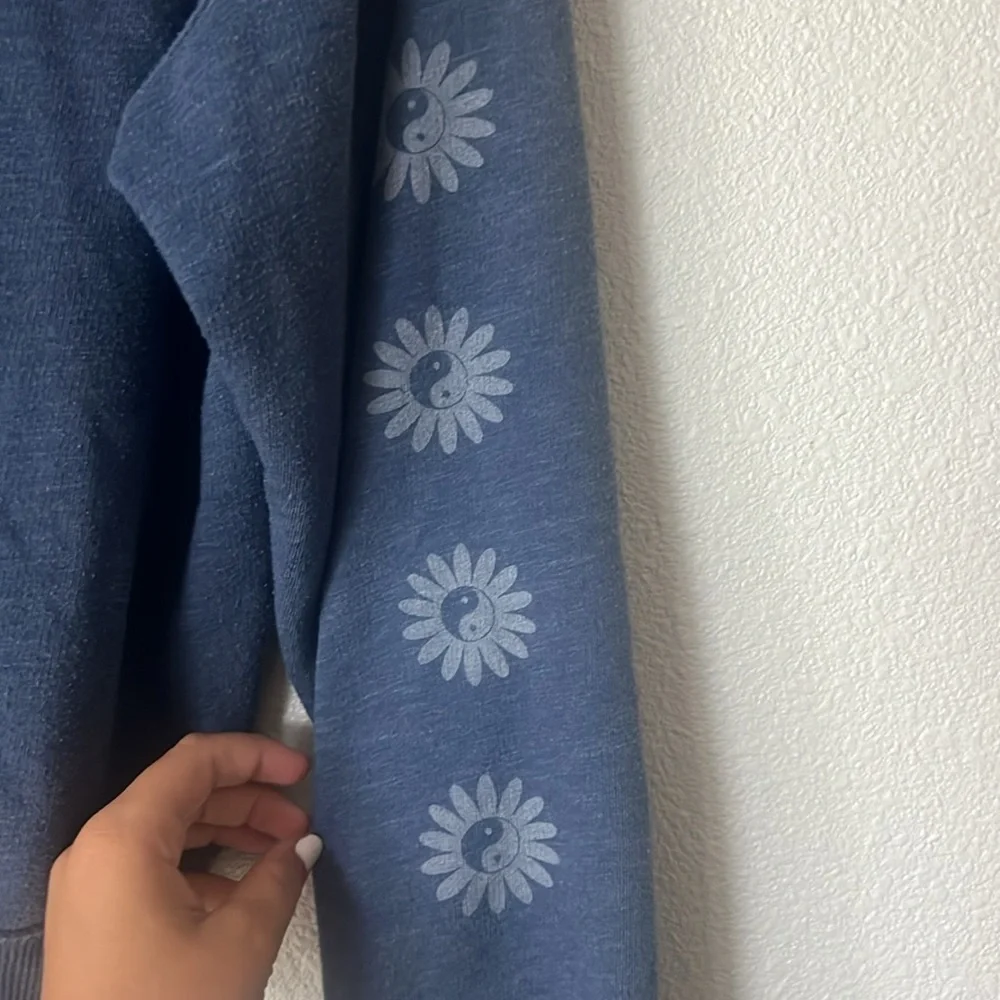 American Eagle Blue Zip Up Jacket - Picture 7 of 8